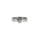 Ring Sterlingsilber Rhodiniert Zirkonia