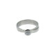 Ring Sterlingsilber Rhodiniert Zirkonia