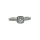 Damenring Silber 925 rhodiniert Zirkonias
