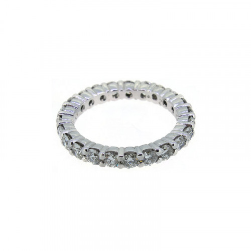 Alliance Ring Weissgold 18Kt. Brillanten 2.42ct. WSI