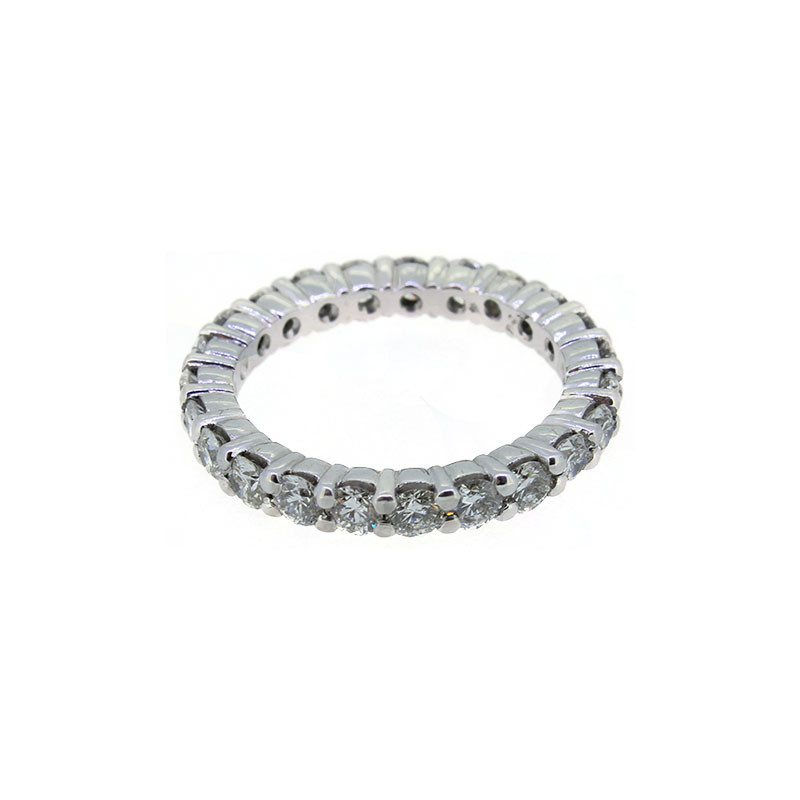 Alliance Ring Weissgold 18Kt. Brillanten 2.42ct. WSI