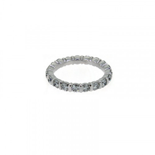 Alliance Ring Weissgold 18Kt. Brillanten 2.04ct. TWSI