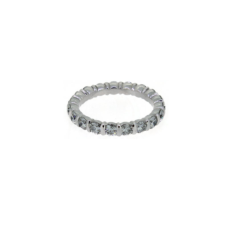 Alliance Ring Weissgold 18Kt. Brillanten 2.04ct. TWSI