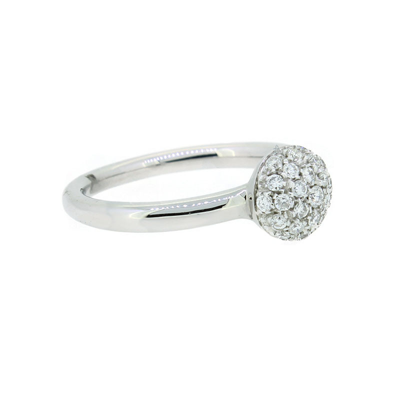 Ring Weissgold 750 Brillanten 0.31ct.