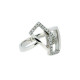 Damenring Weissgold 750 Brillanten TWVS