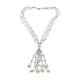 Halskette aus Süsswasser-Perlen
