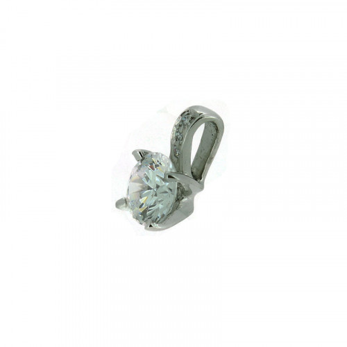 Anhänger Silber 925 Rhodiniert mit Zirkonias