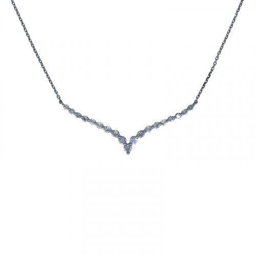 Collier Weissgold 750 WSI Brillanten